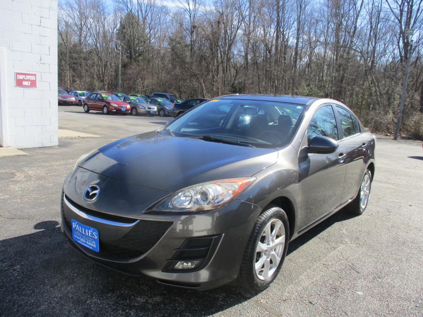 2010 GRAY Mazda MAZDA3 (JM1BL1SG7A1) , AUTOMATIC transmission, located at 540a Delsea Drive, Sewell, NJ, 08080, (856) 589-6888, 39.752560, -75.111206 - Photo#0